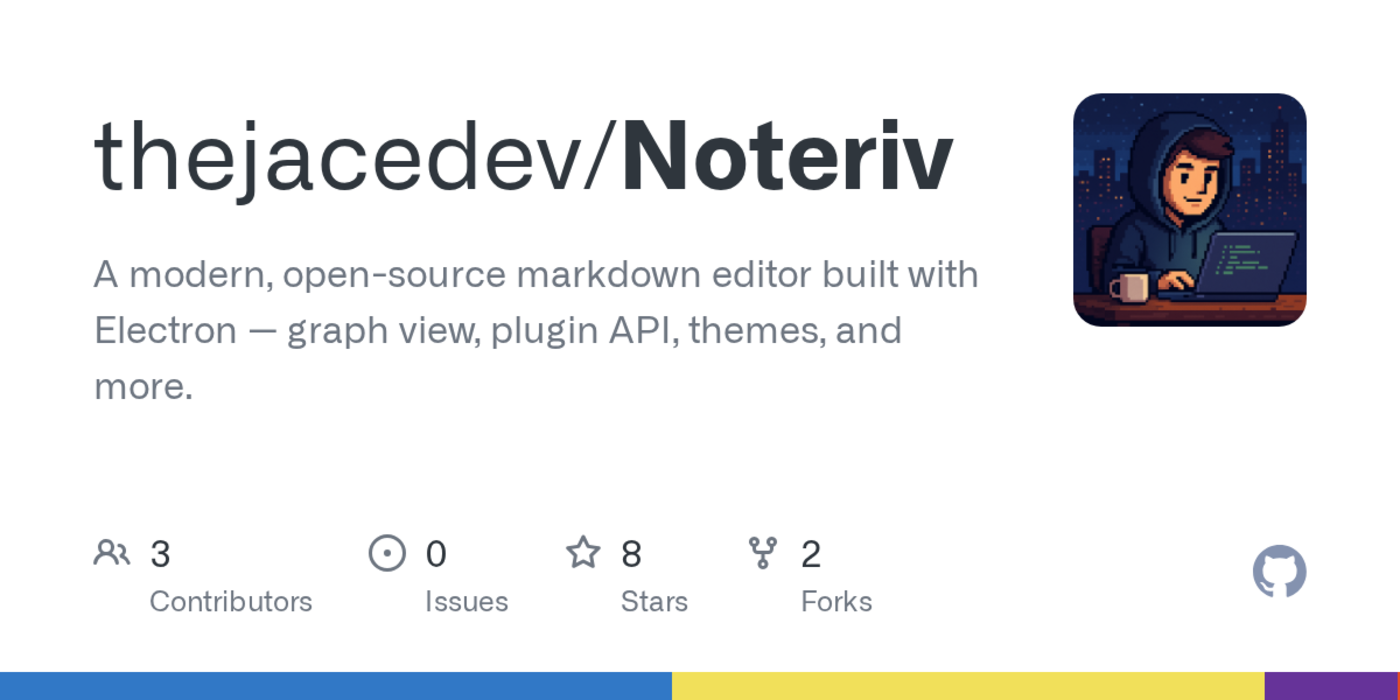 noteriv free opensource notes app with ai and markdown