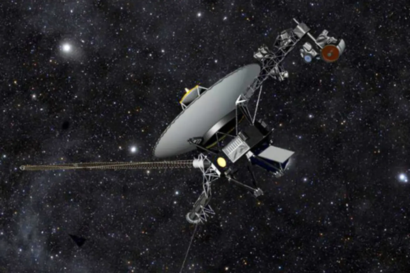 voyager 1 runs on 69 kb of memory and an 8track tape recorder