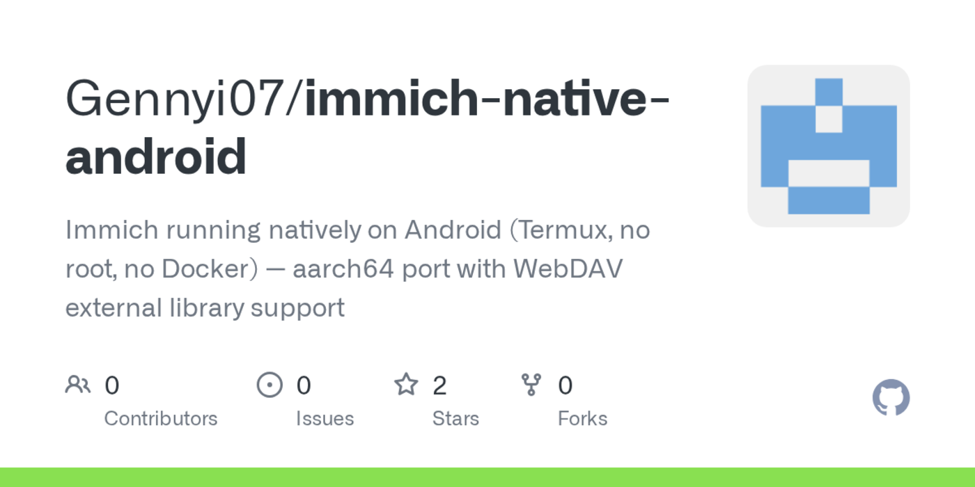 immich on android without docker or root