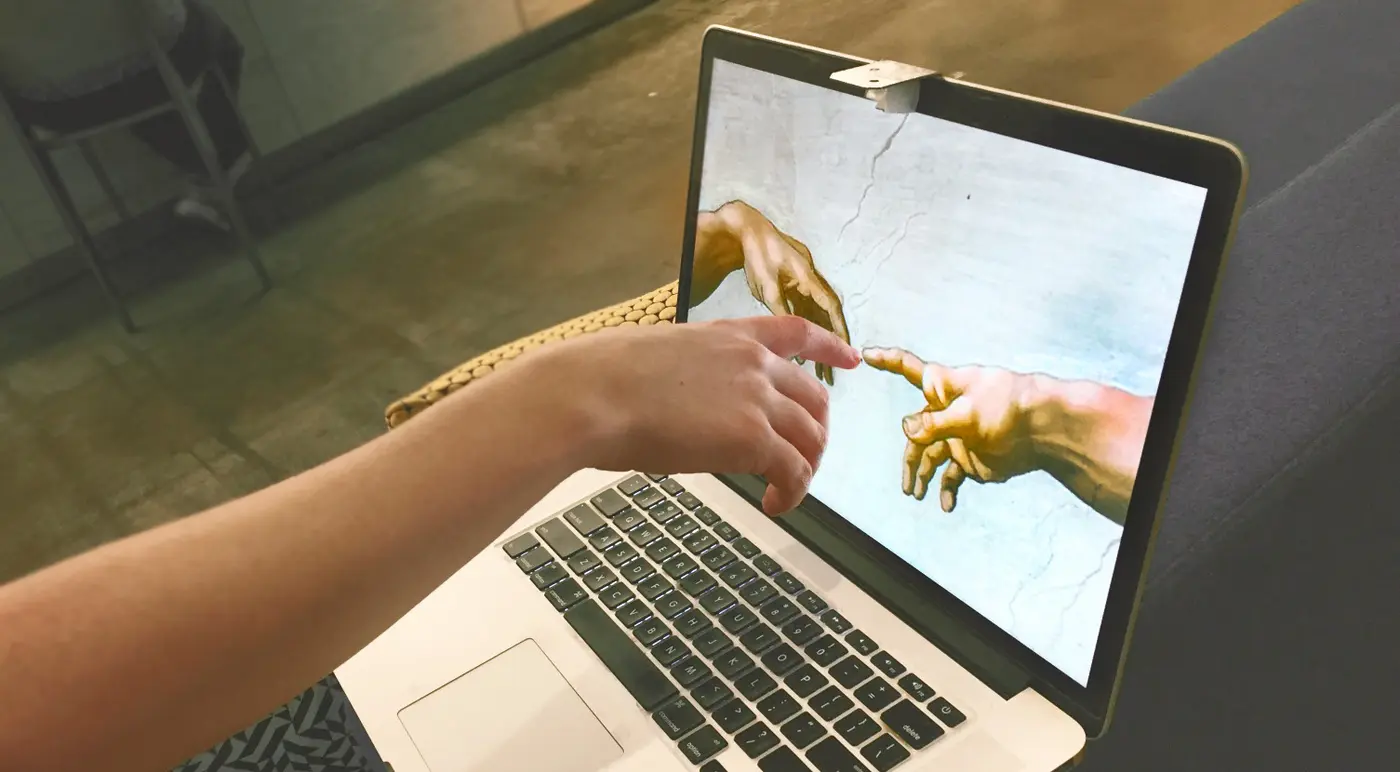 turning a macbook into a touchscreen with 1 of hardware 2018