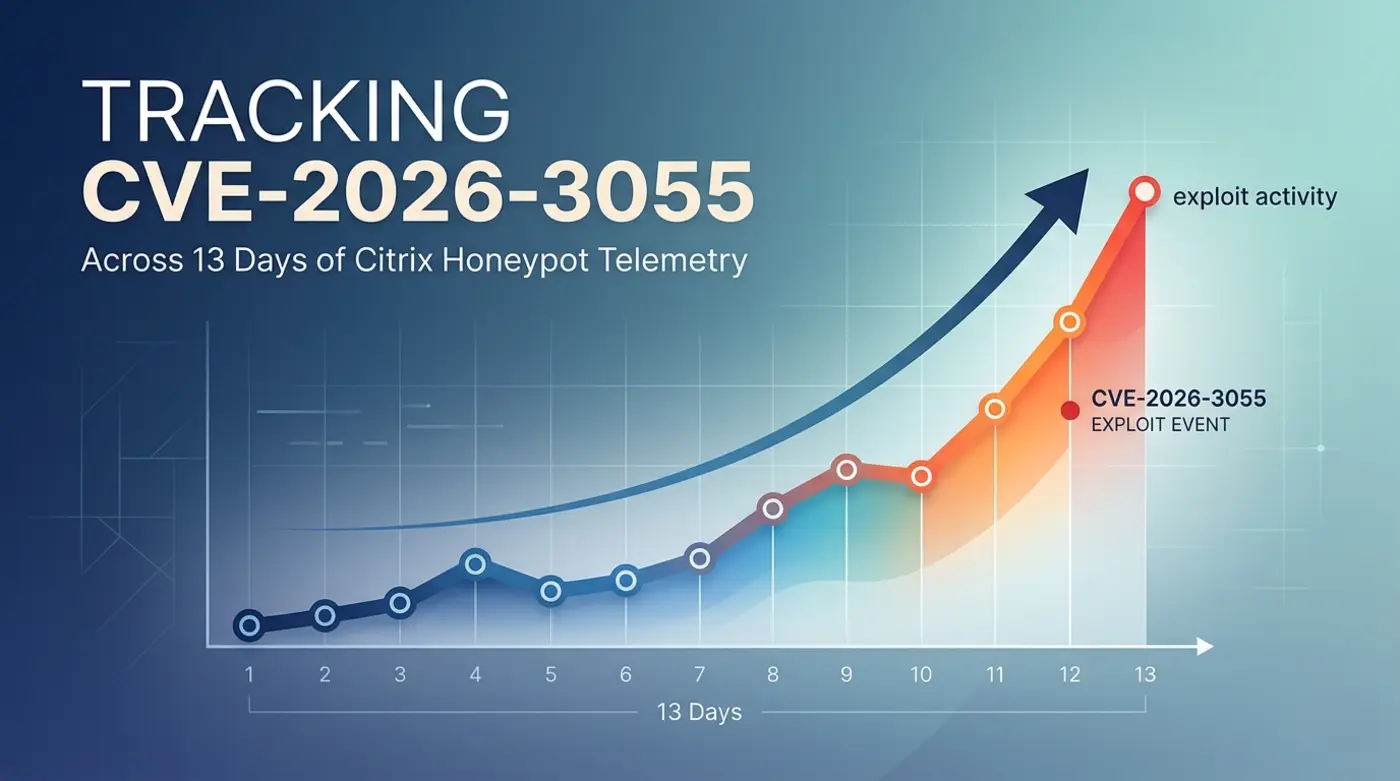tracking citrix netscaler cve20263055 across 13 days of honeypot telemetry