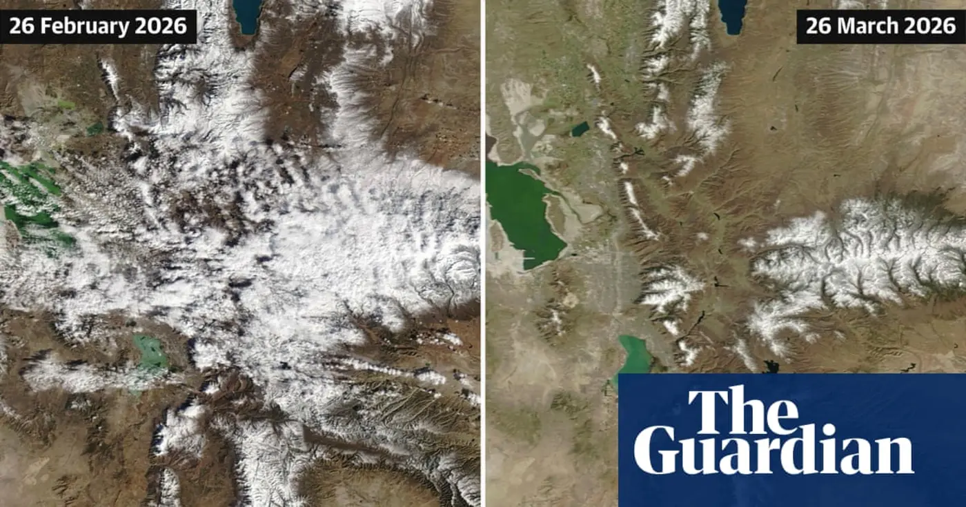 snow meltoff in american west stuns scientists