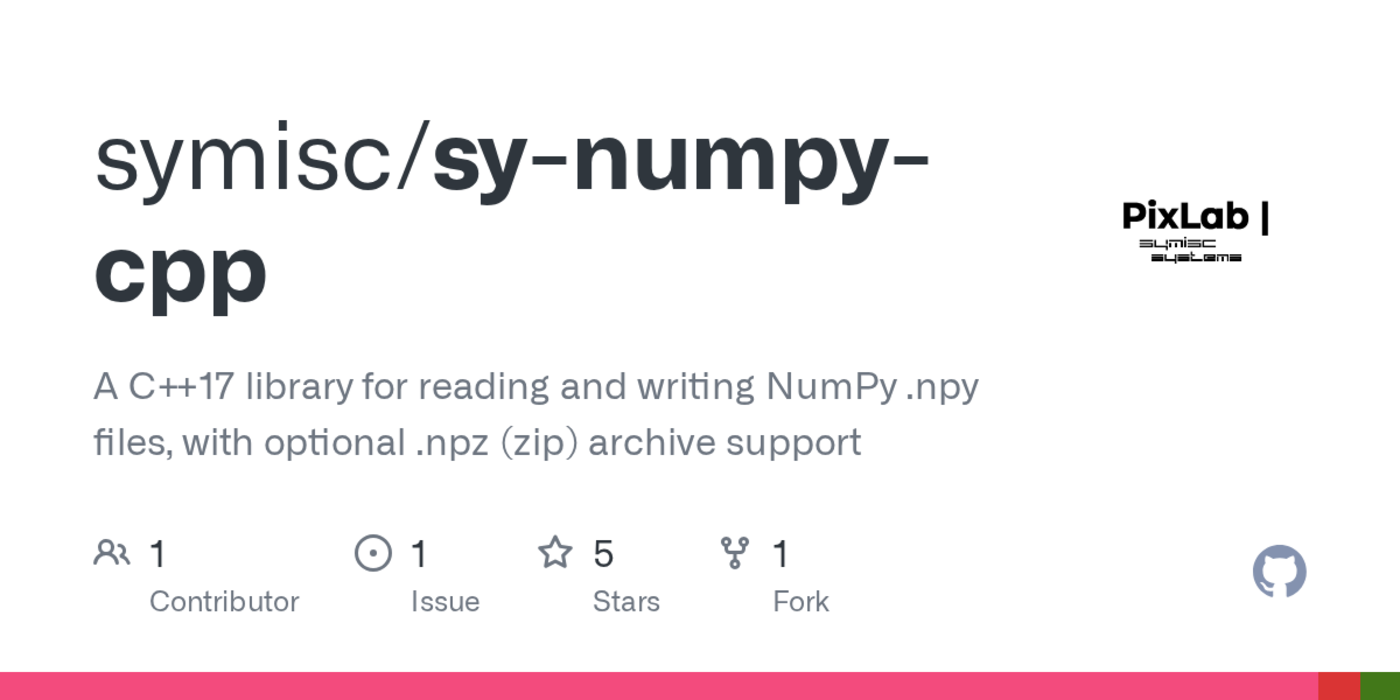 show hn synumpy a header only c17 library for working with numpy arrays