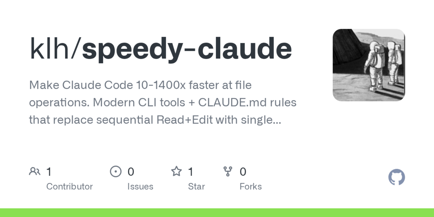 show hn speedyclaude