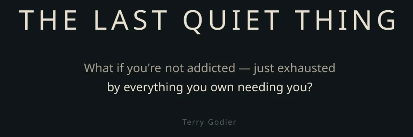 the last quiet thing