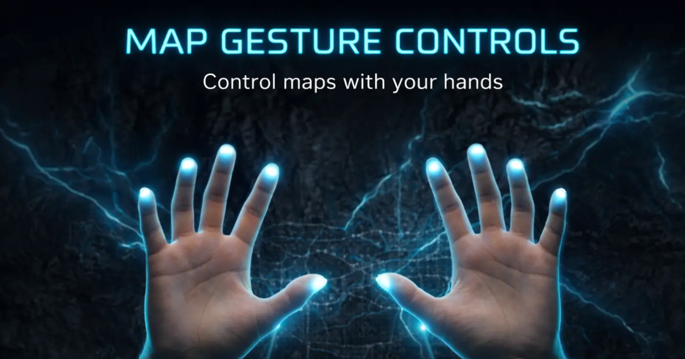 map gesture controls control maps with your hands