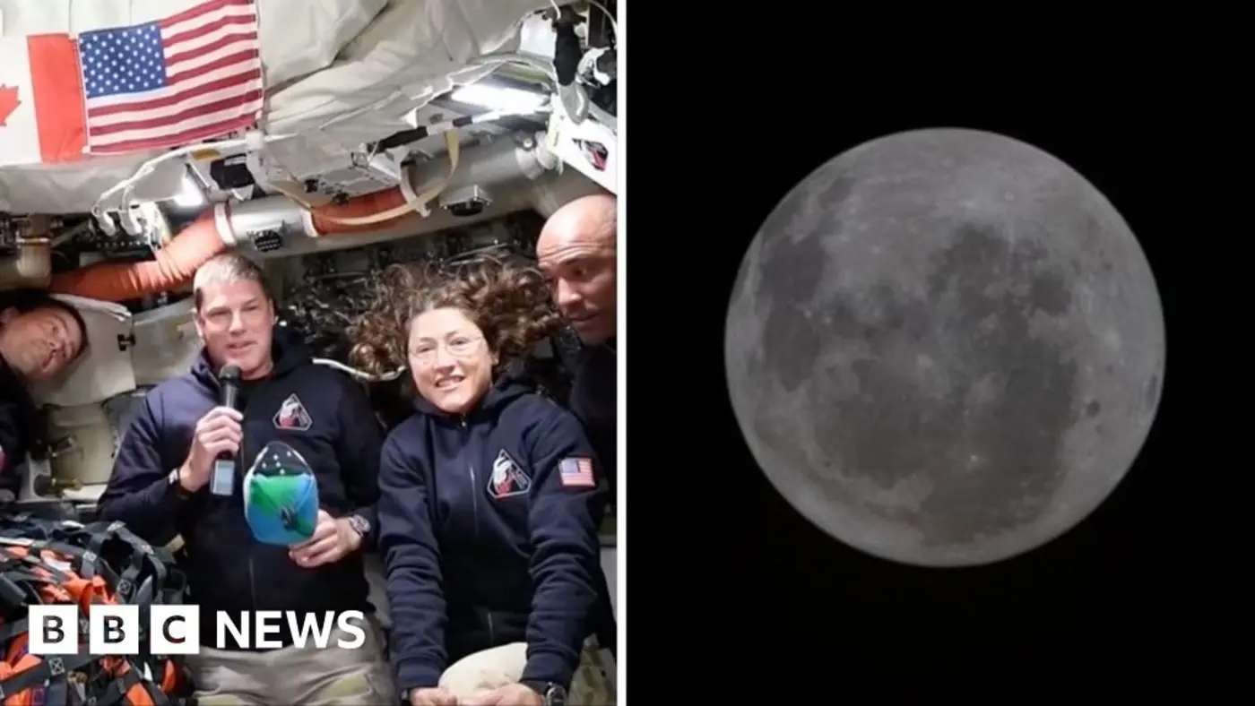 artemis ii crew see first glimpse of far side of moon