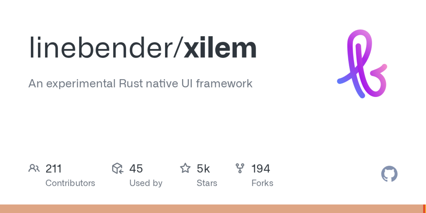 xilem an experimental rust native ui framework