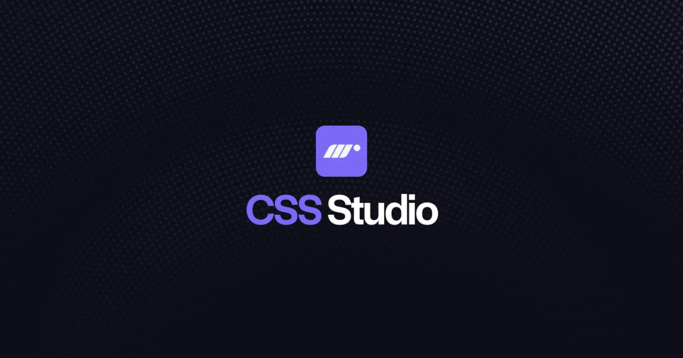 show hn css studio design by hand code by agent