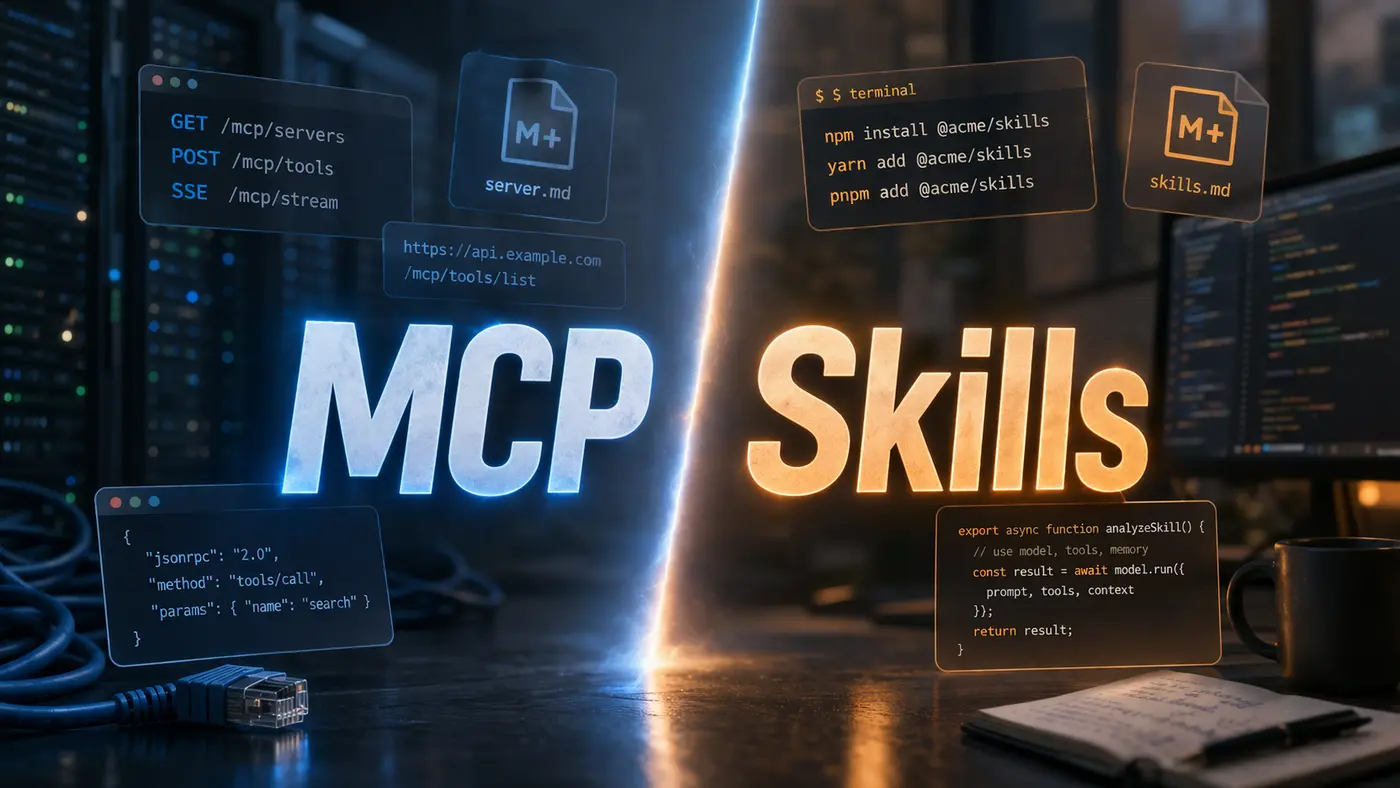 i still prefer mcp over skills
