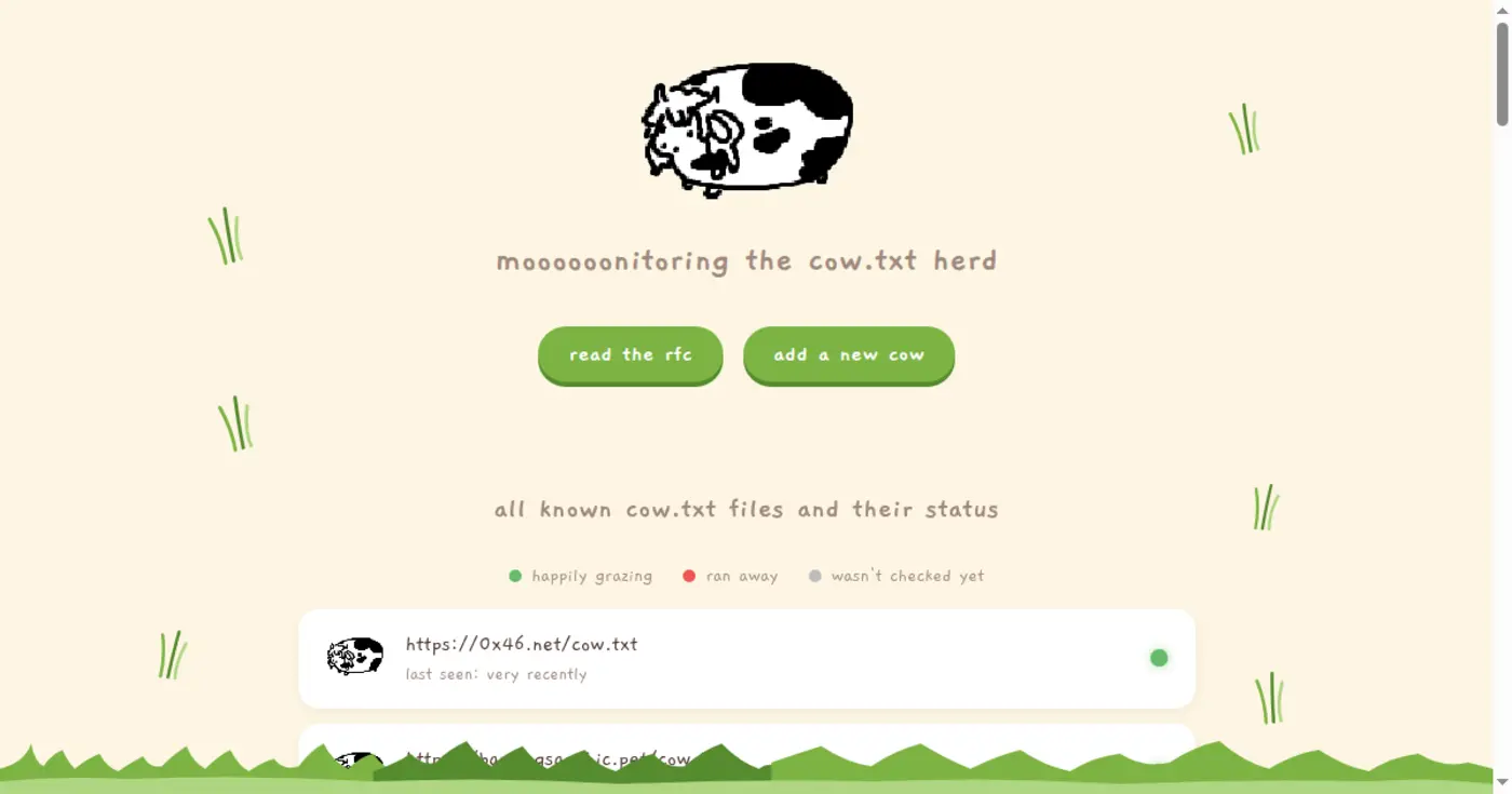 moooooonitoring the cowtxt herd