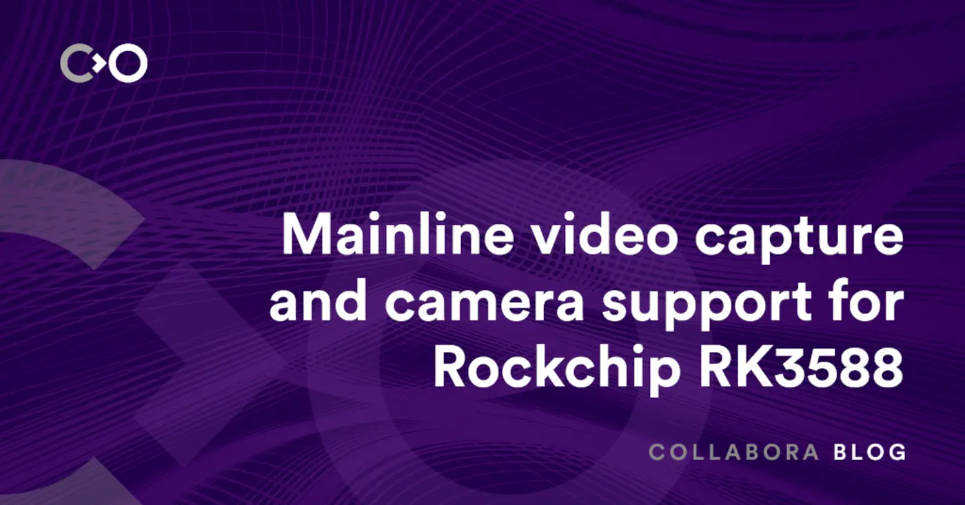 initial mainline video capture and camera support for rockchip rk3588