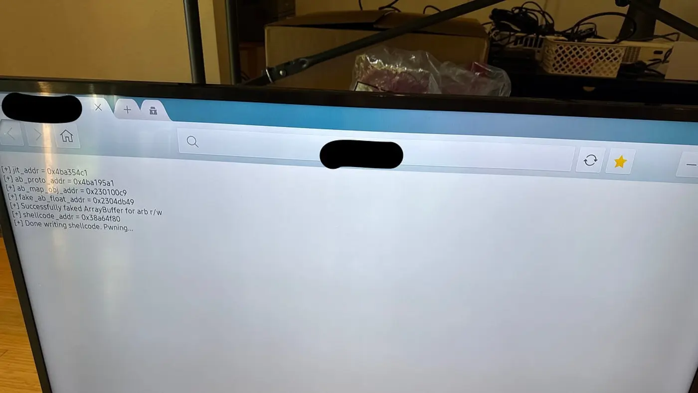 codex hacked a samsung tv