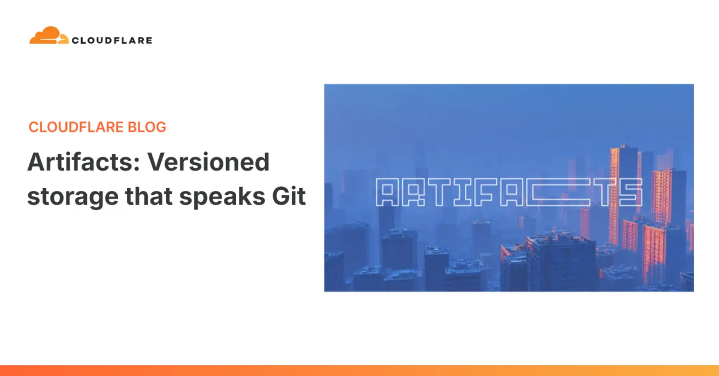 artifacts versioned storage that speaks git