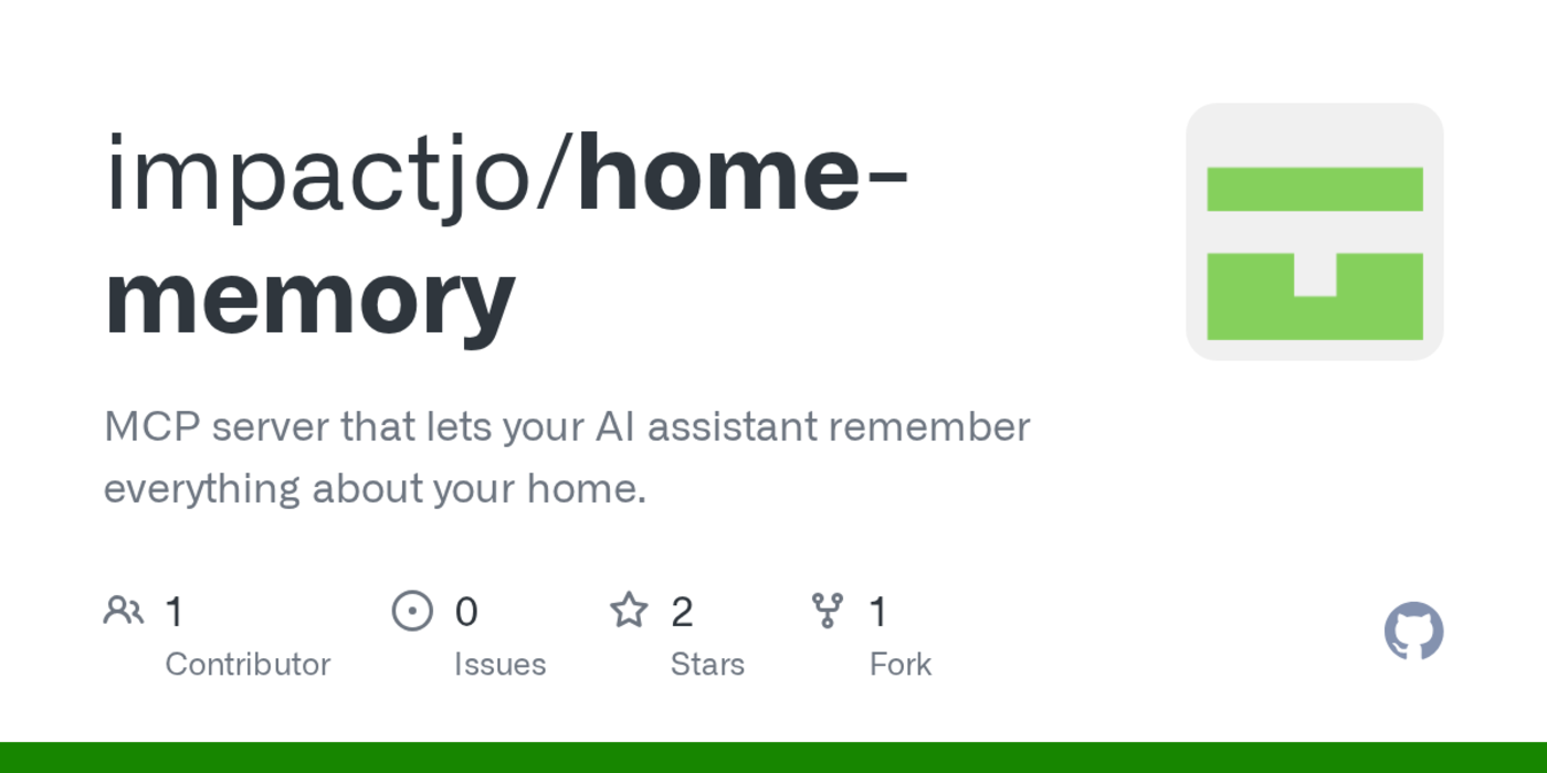 show hn home memory a local db of my house down to cables and pipes