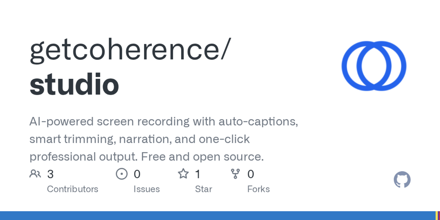 open soucrce aipowered screen recording