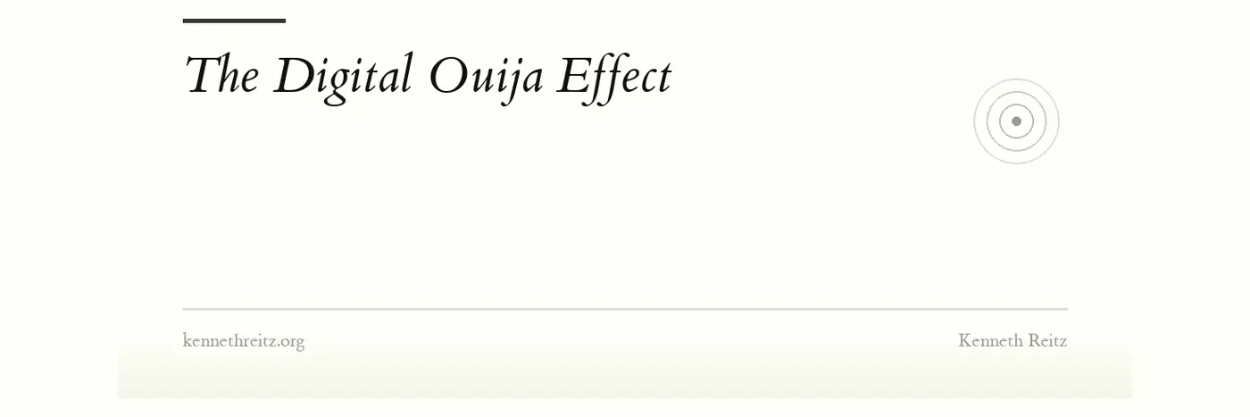 the digital ouija effect emergent behavior in ai models