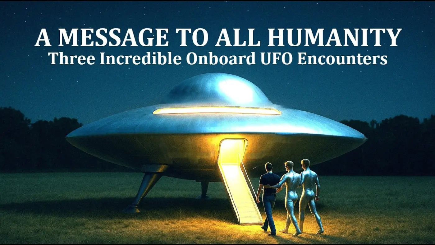 a message to all humanity three onboard ufo encounters video