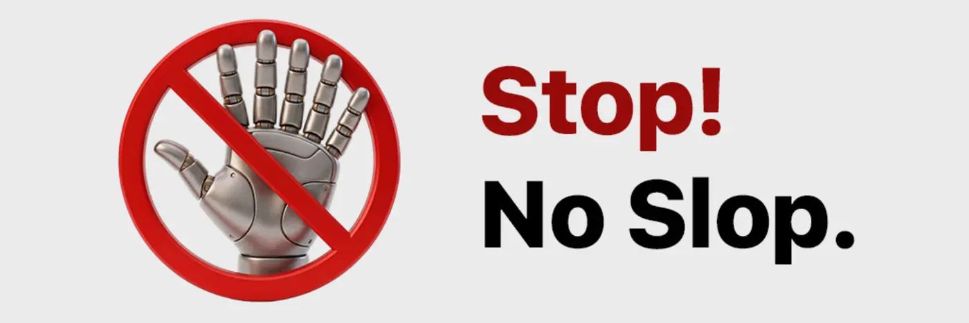 show hn a site for stopping work slop