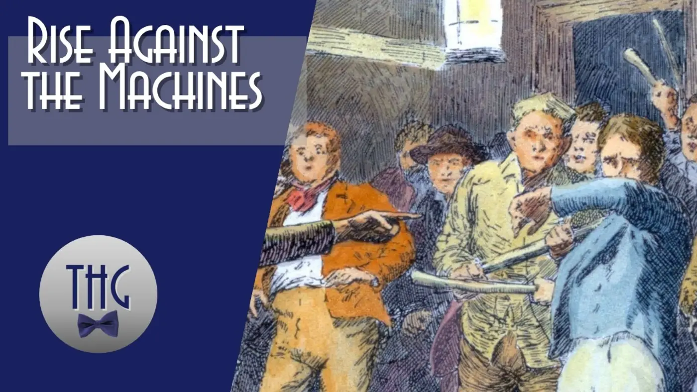 rise against the machines the luddites video