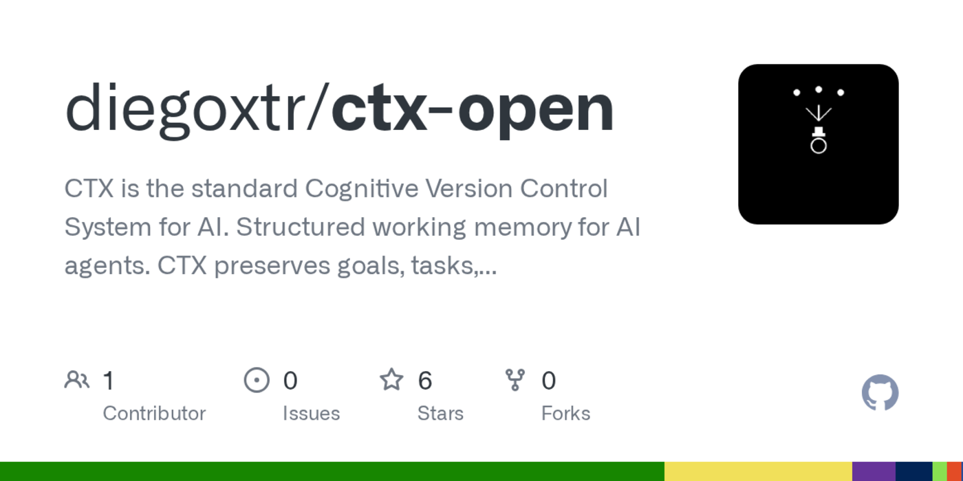 ctx is a cognitive memory layer for ai systems
