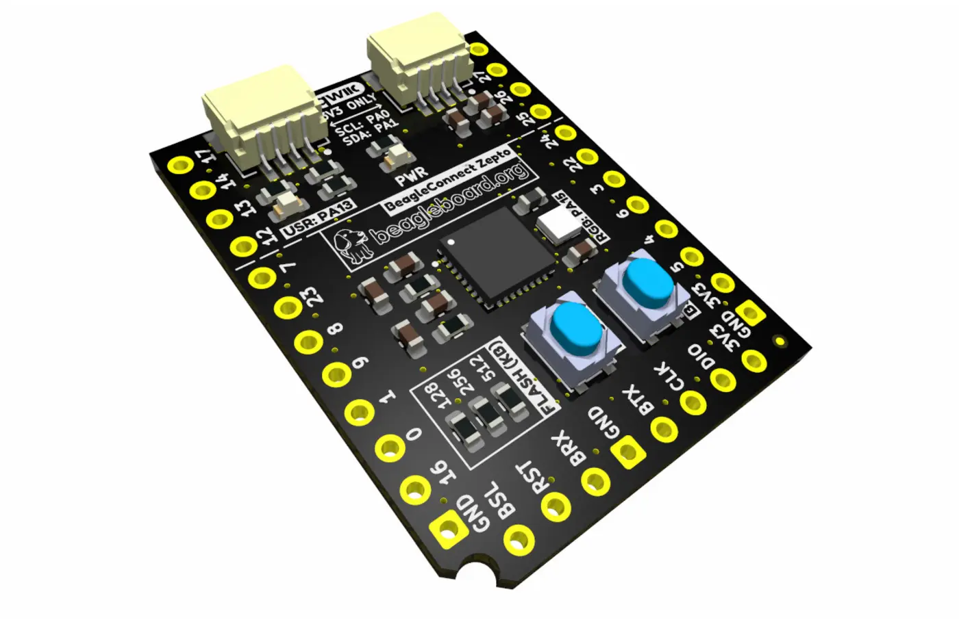 beagleconnect zepto a quot1 computerquot based on ti mspm0l1117 cortexm0 mcu