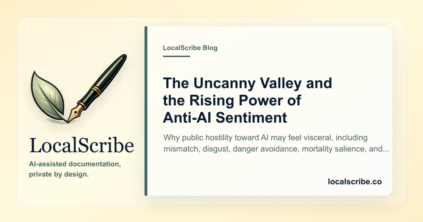 the uncanny valley and the rising power of antiai sentiment