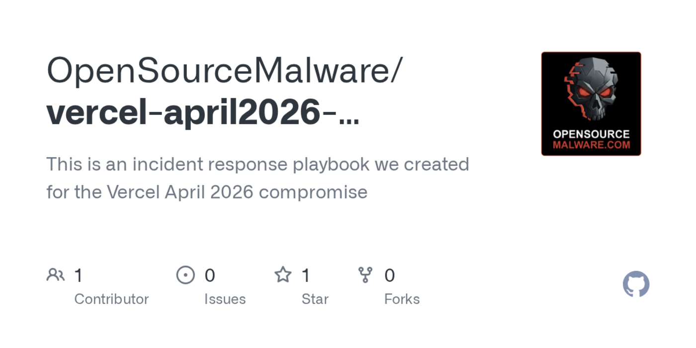 vercel incident response playbook