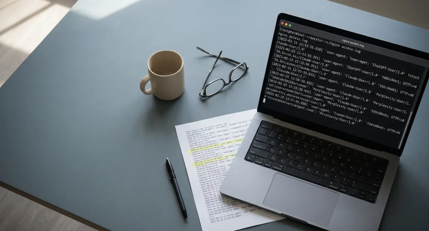 i prompted chatgpt claude perplexity and gemini and watched my nginx logs