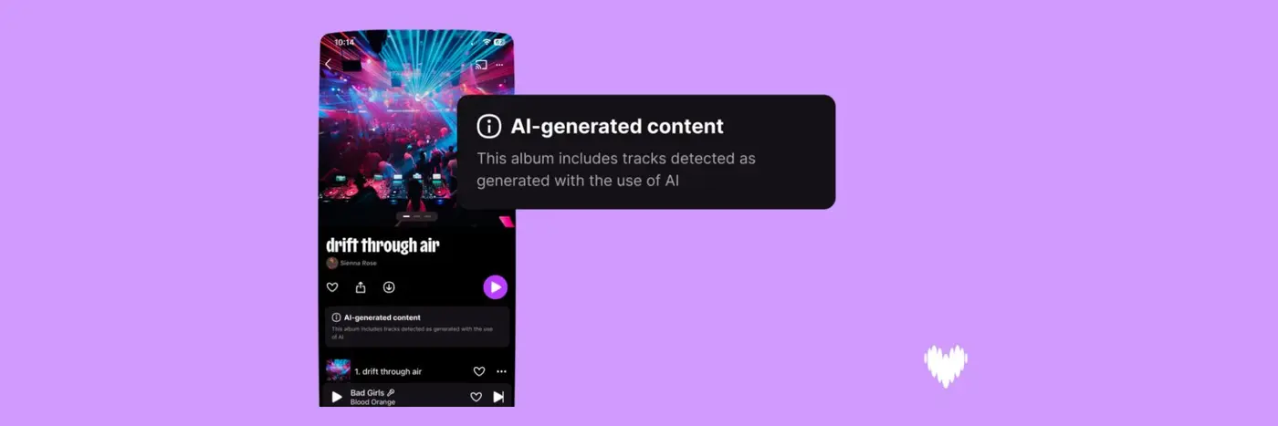 deezer says 44 of songs uploaded to its platform daily are aigenerated