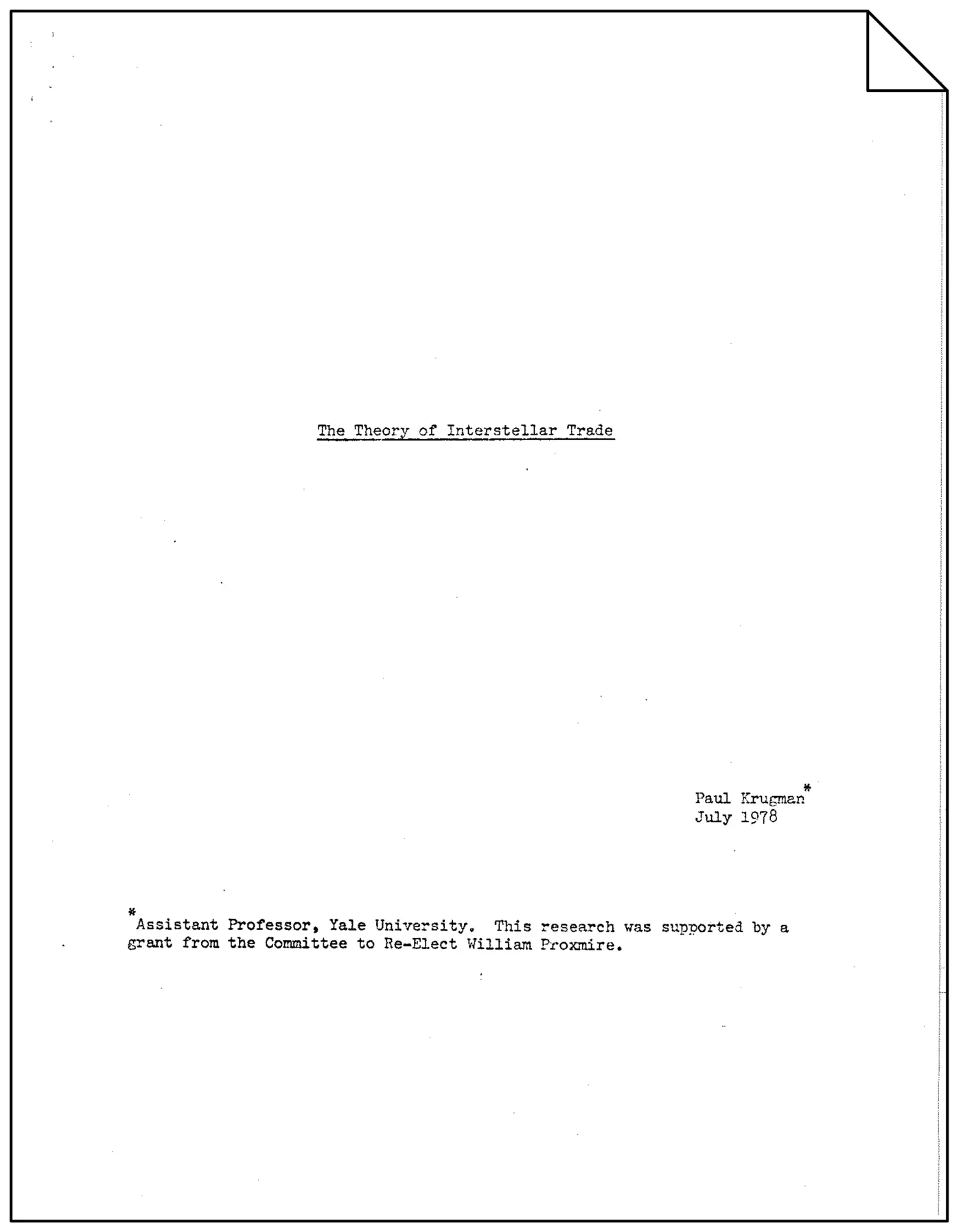 the theory of interstellar trade pdf