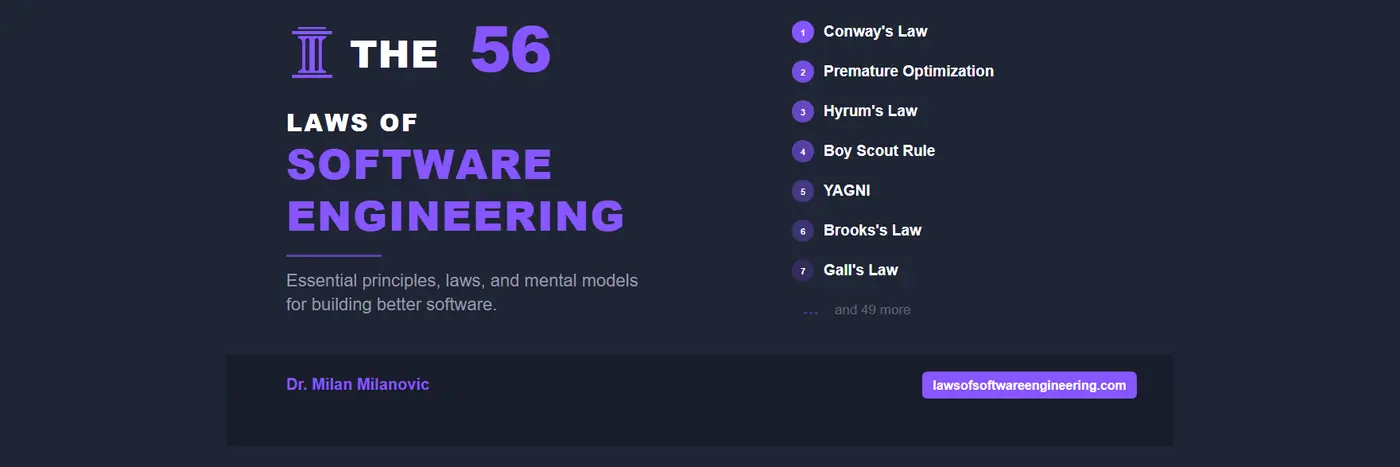 laws of software engineering
