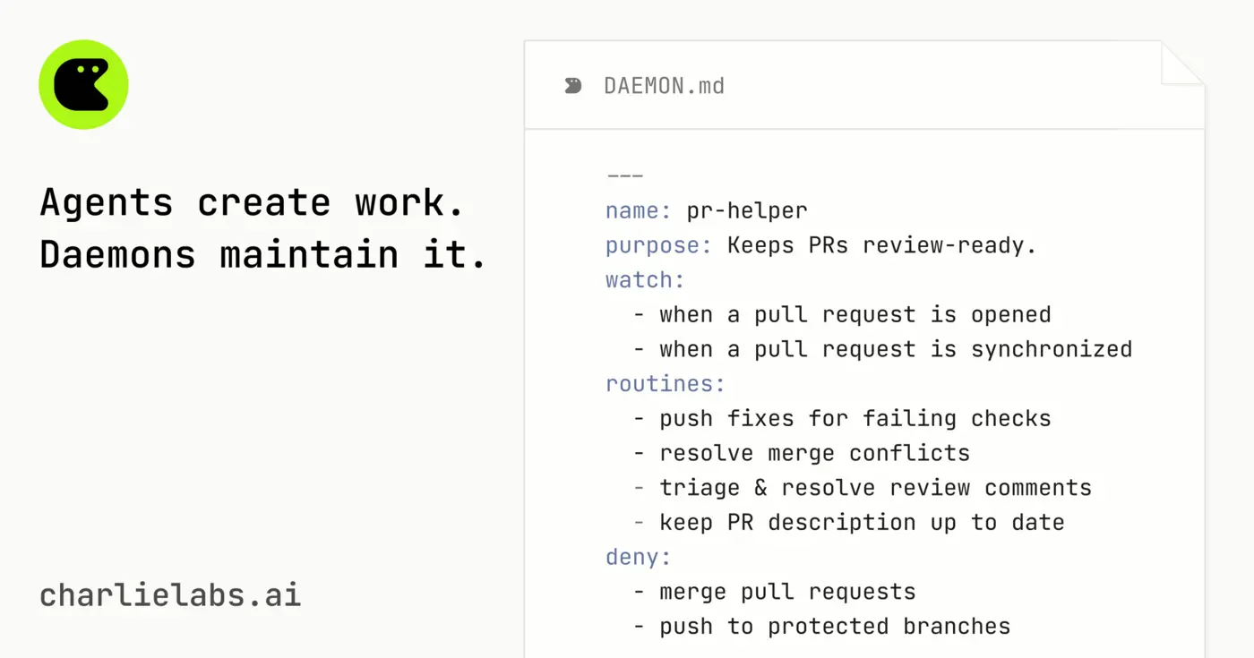 show hn daemons we pivoted from building agents to cleaning up after them