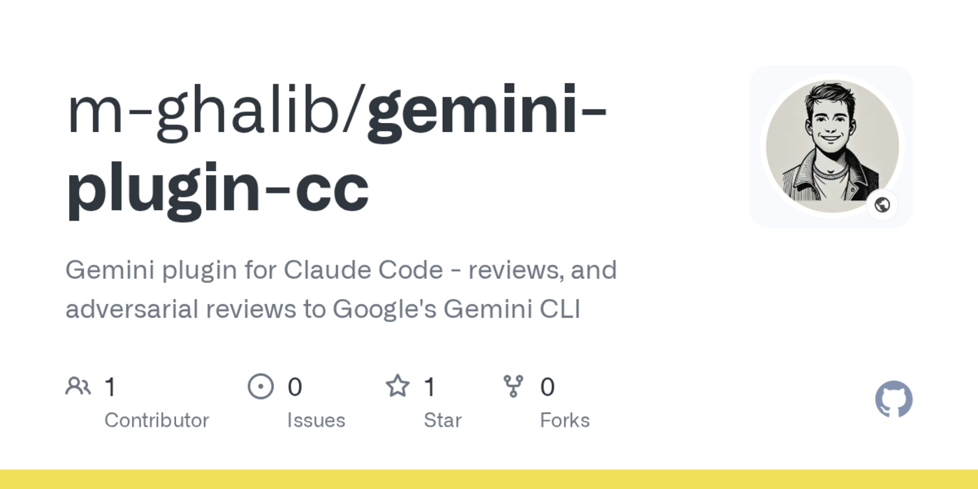show hn gemini plugin for claude code