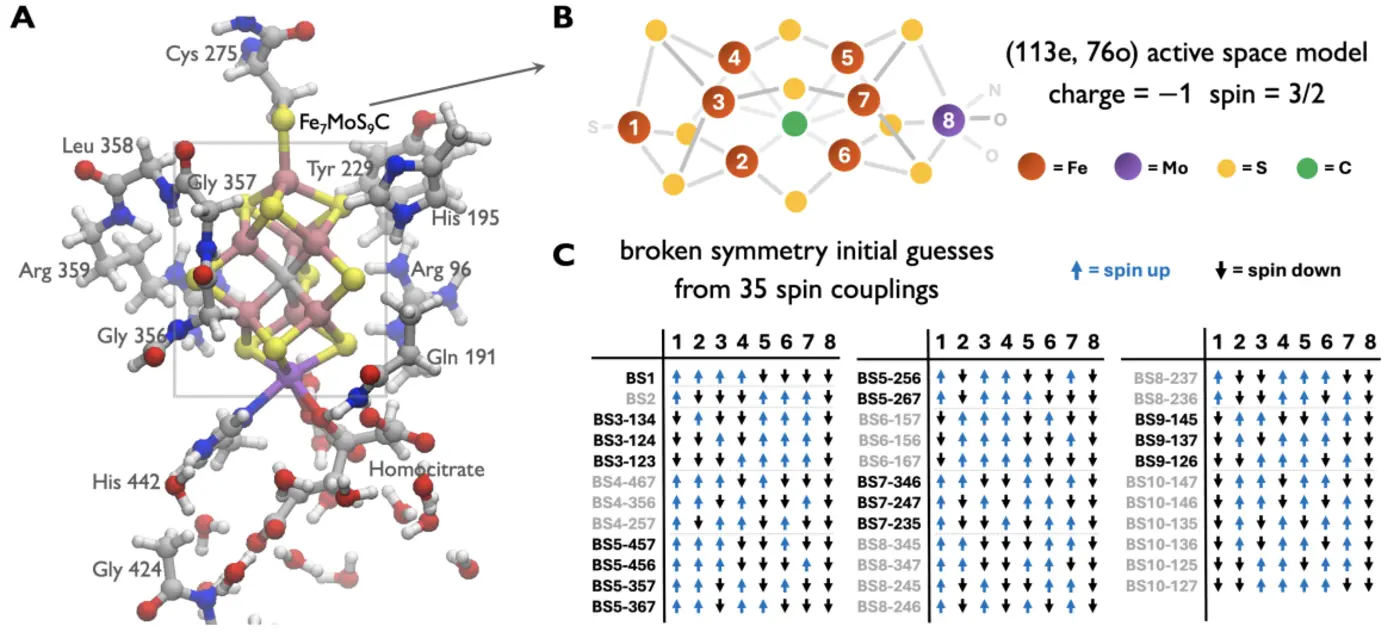 the femocofactor and classical and quantum computing