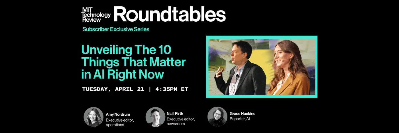 roundtables unveiling the things that matter in ai