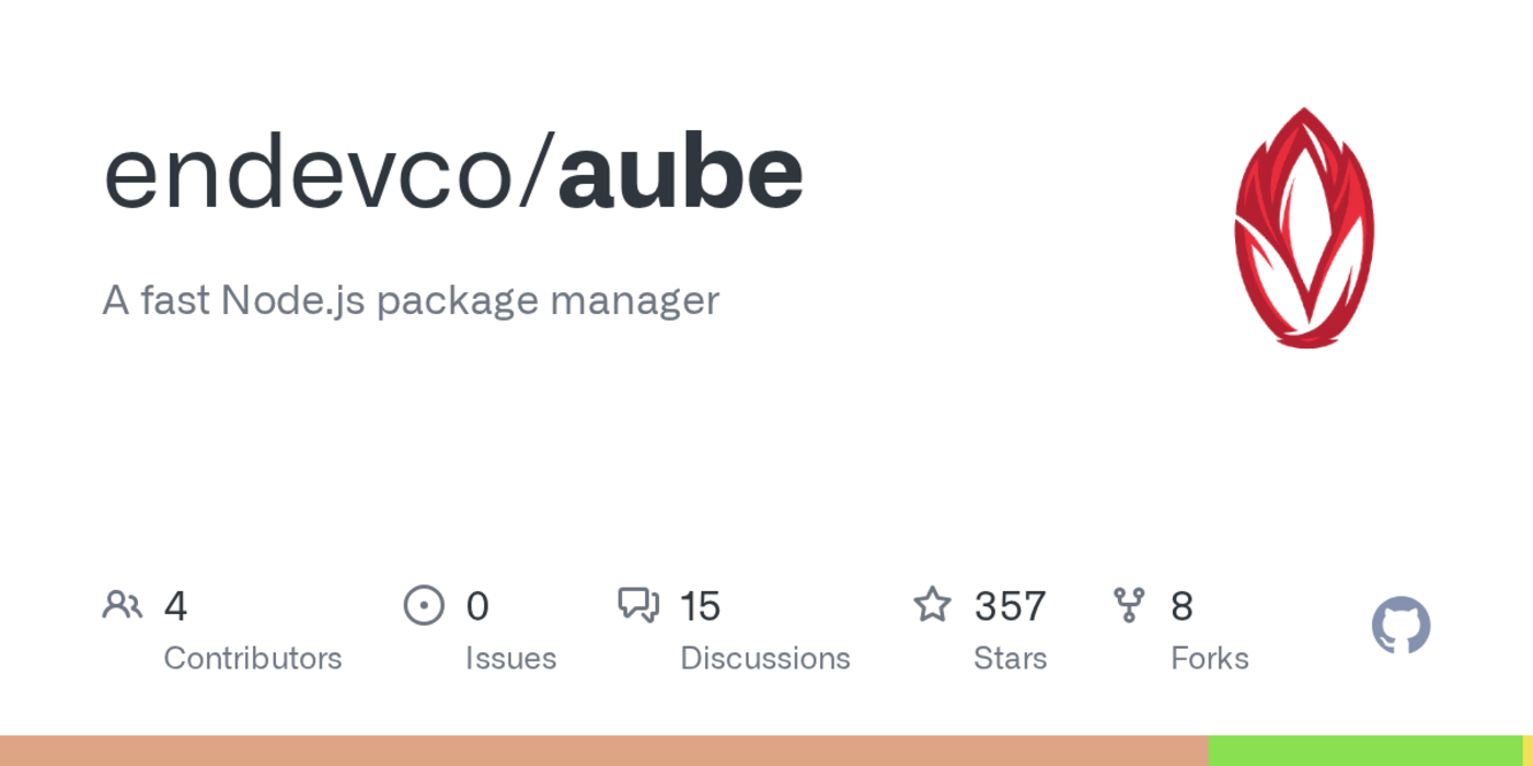 aube a fast nodejs package manager