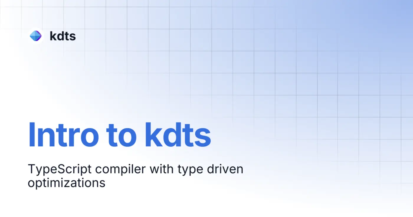 show hn kdts an optimizationfirst typescript compiler