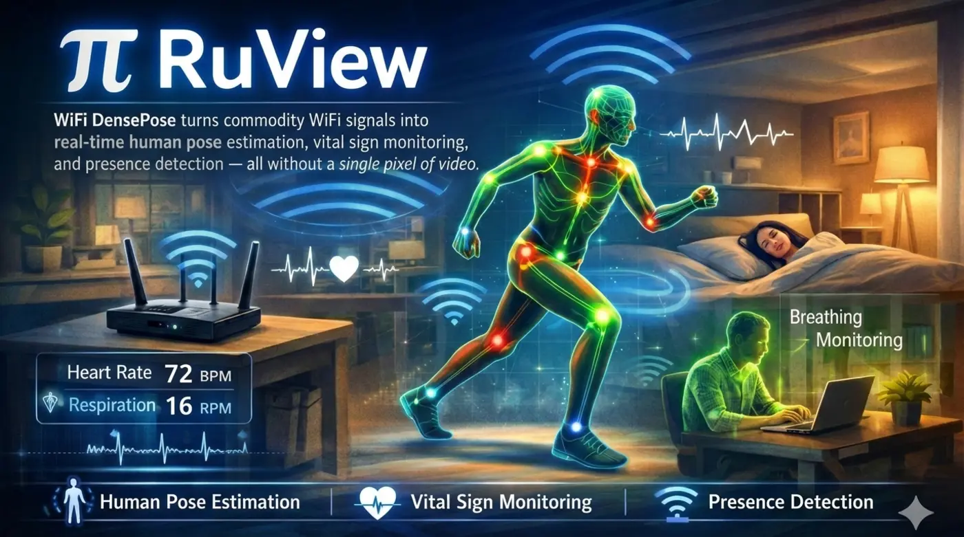 ruview turn wifi into realtime human detectionvitals monitoring and more