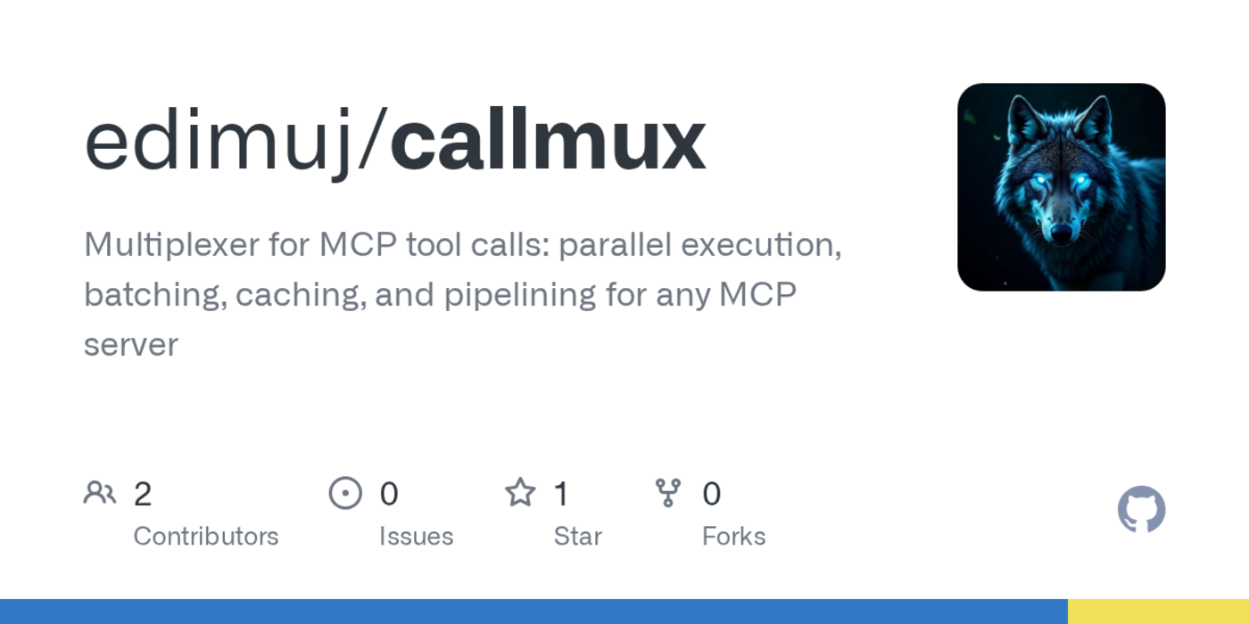 show hn callmux mcp multiplexer that cuts tool call context pollution by 19x