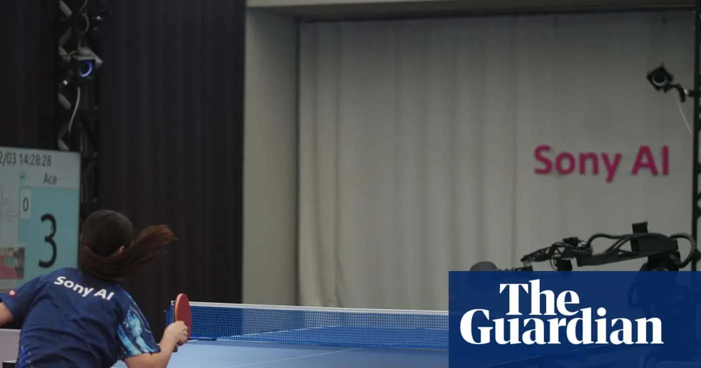 aipowered robot beats elite table tennis players