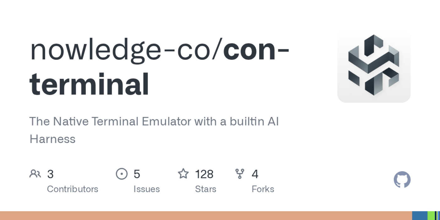 con a terminal with a harness