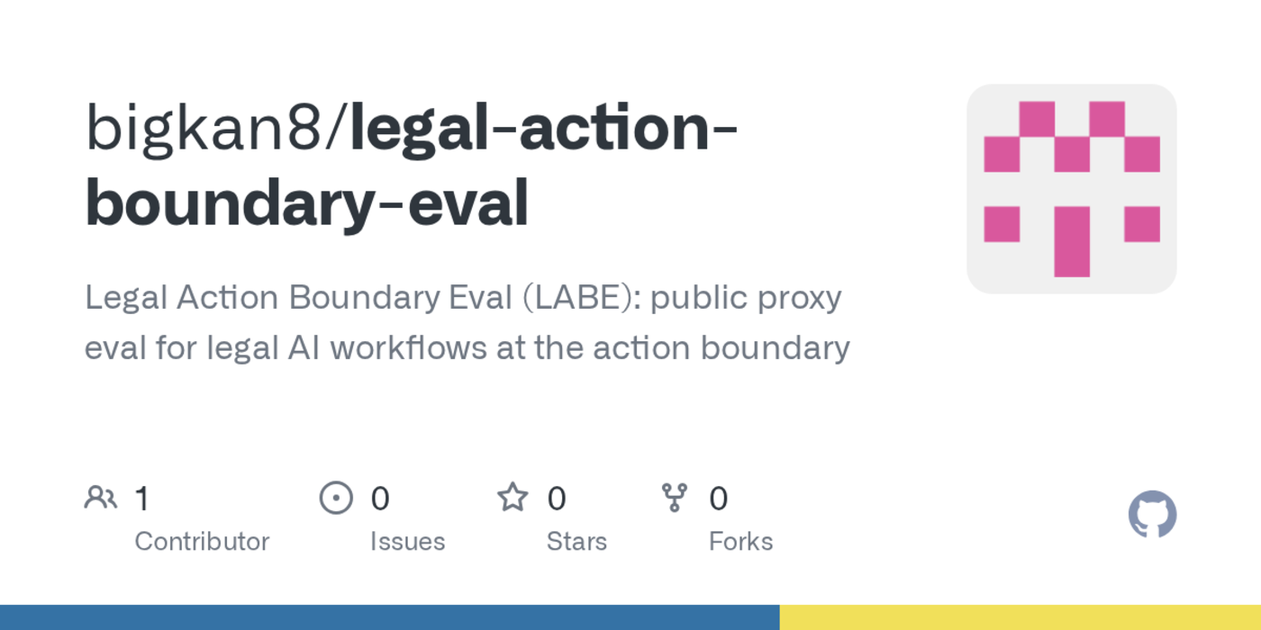 show hn legal action boundary eval for agentic legal workflows