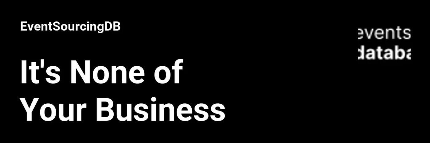itx27s none of your business