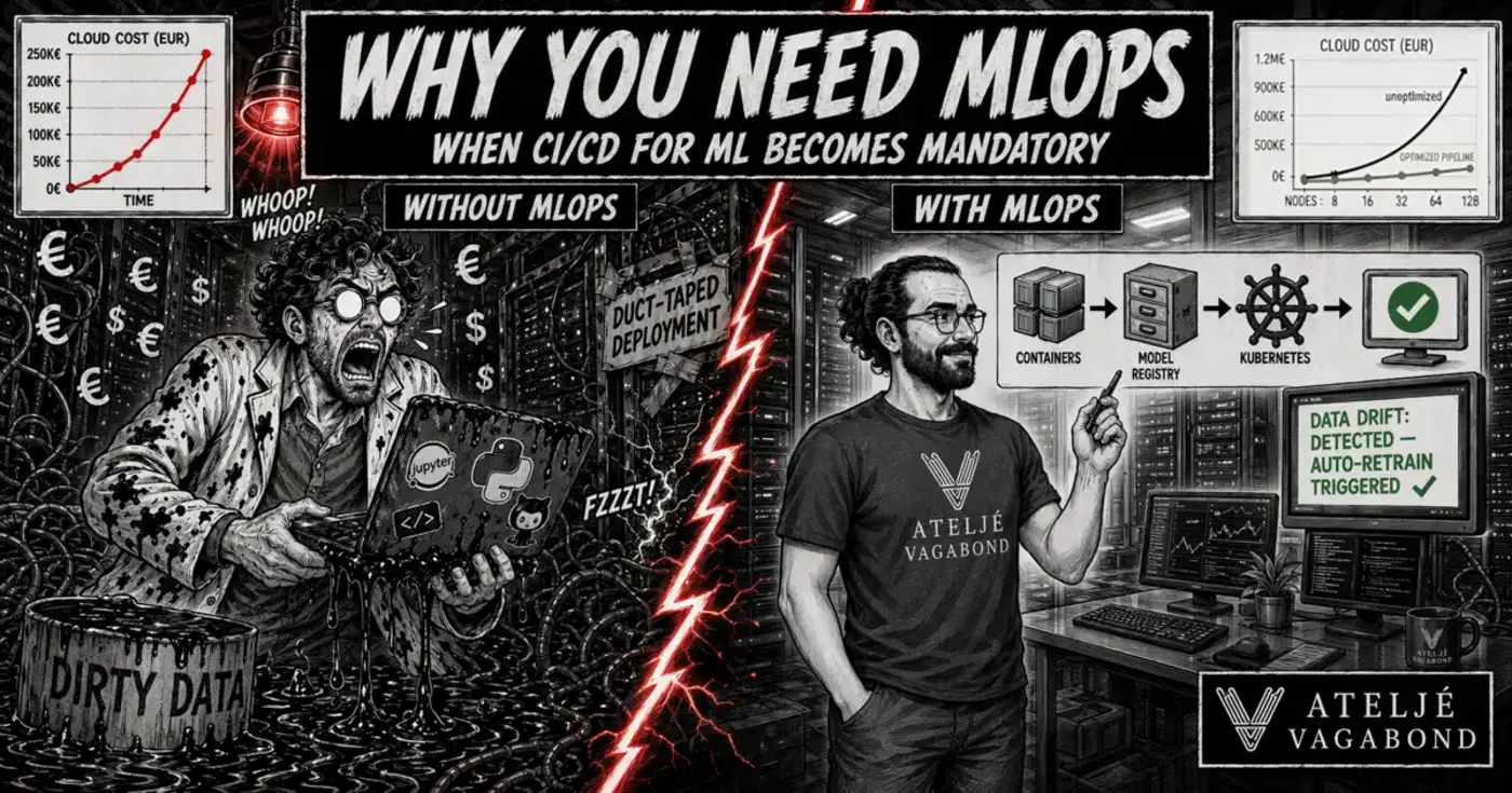 you need mlops when cicd for machine learning becomes mandatory