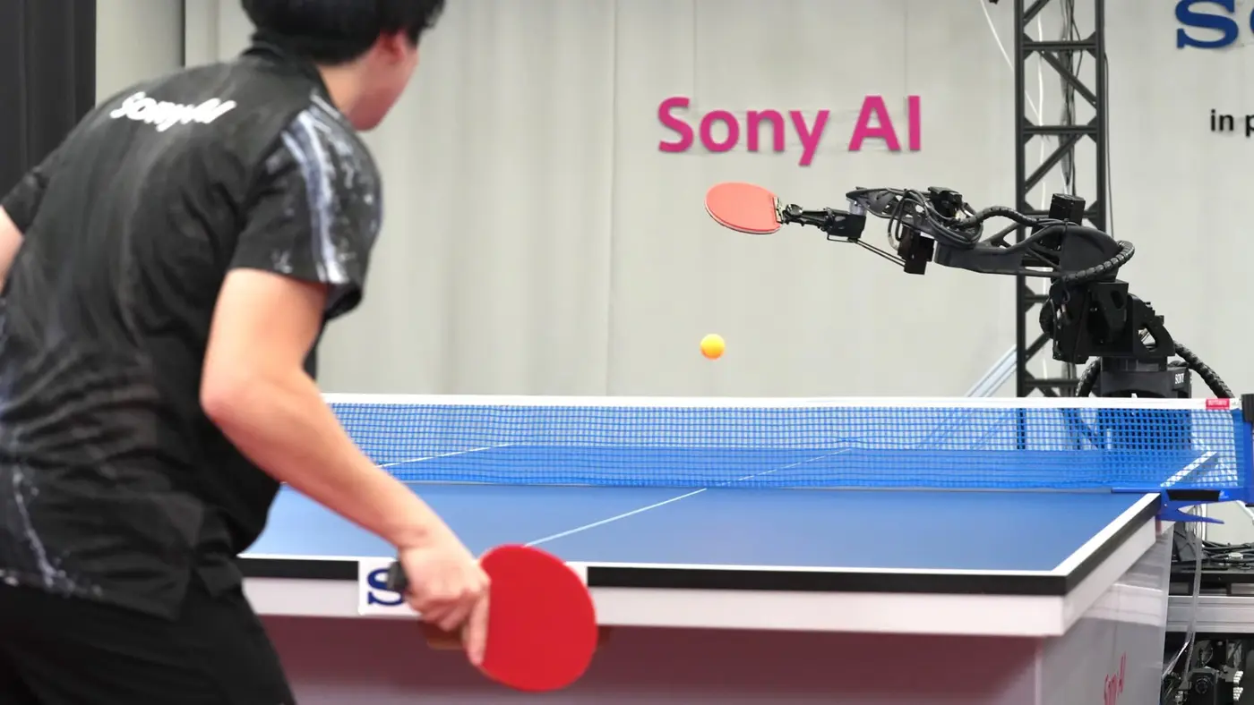 ai robot outplays humans in table tennis milestone