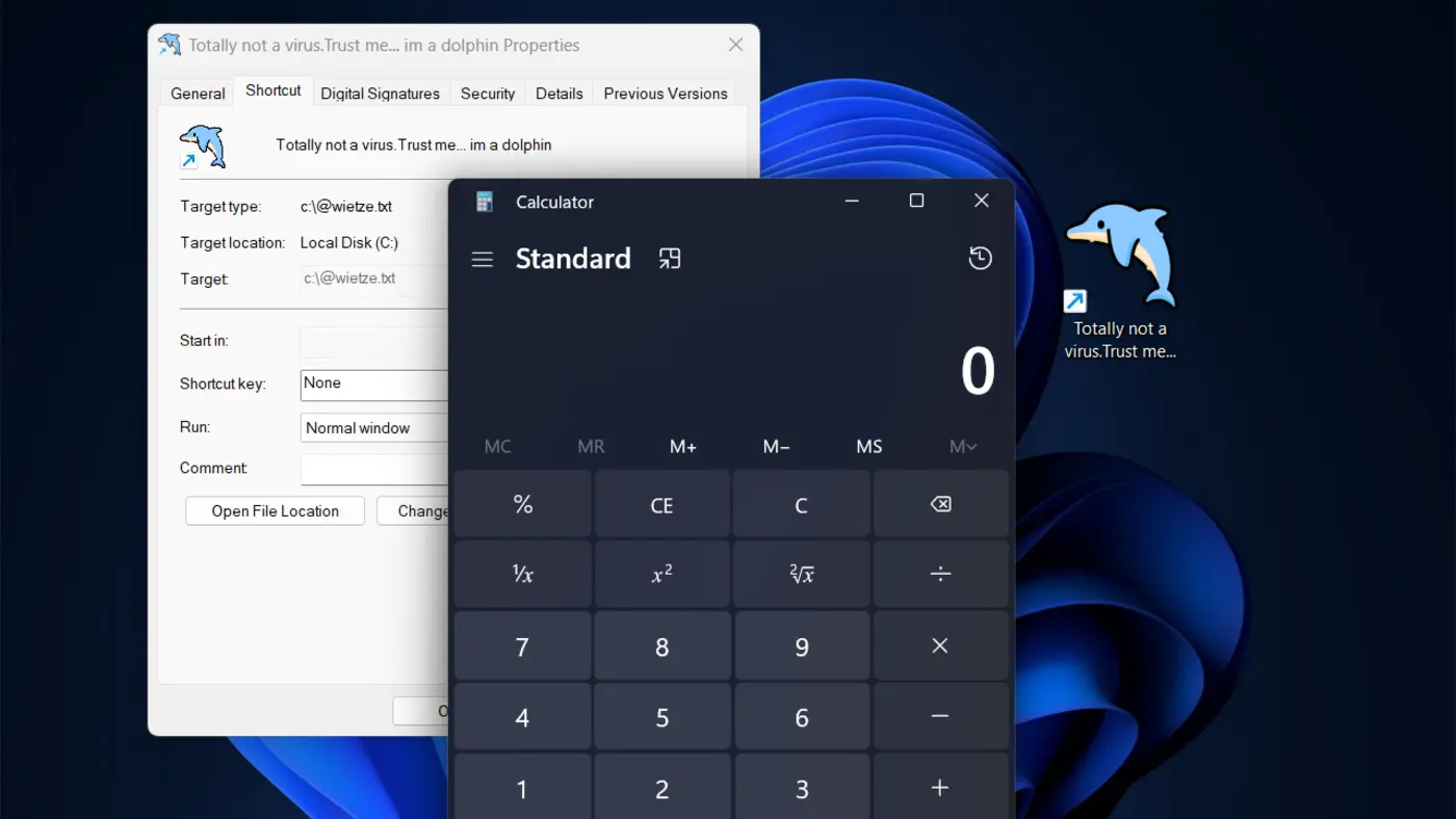 trust me ix27m a shortcut