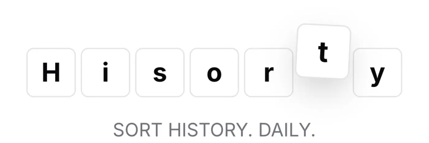 i built a daily game where you sort historical events chronologically