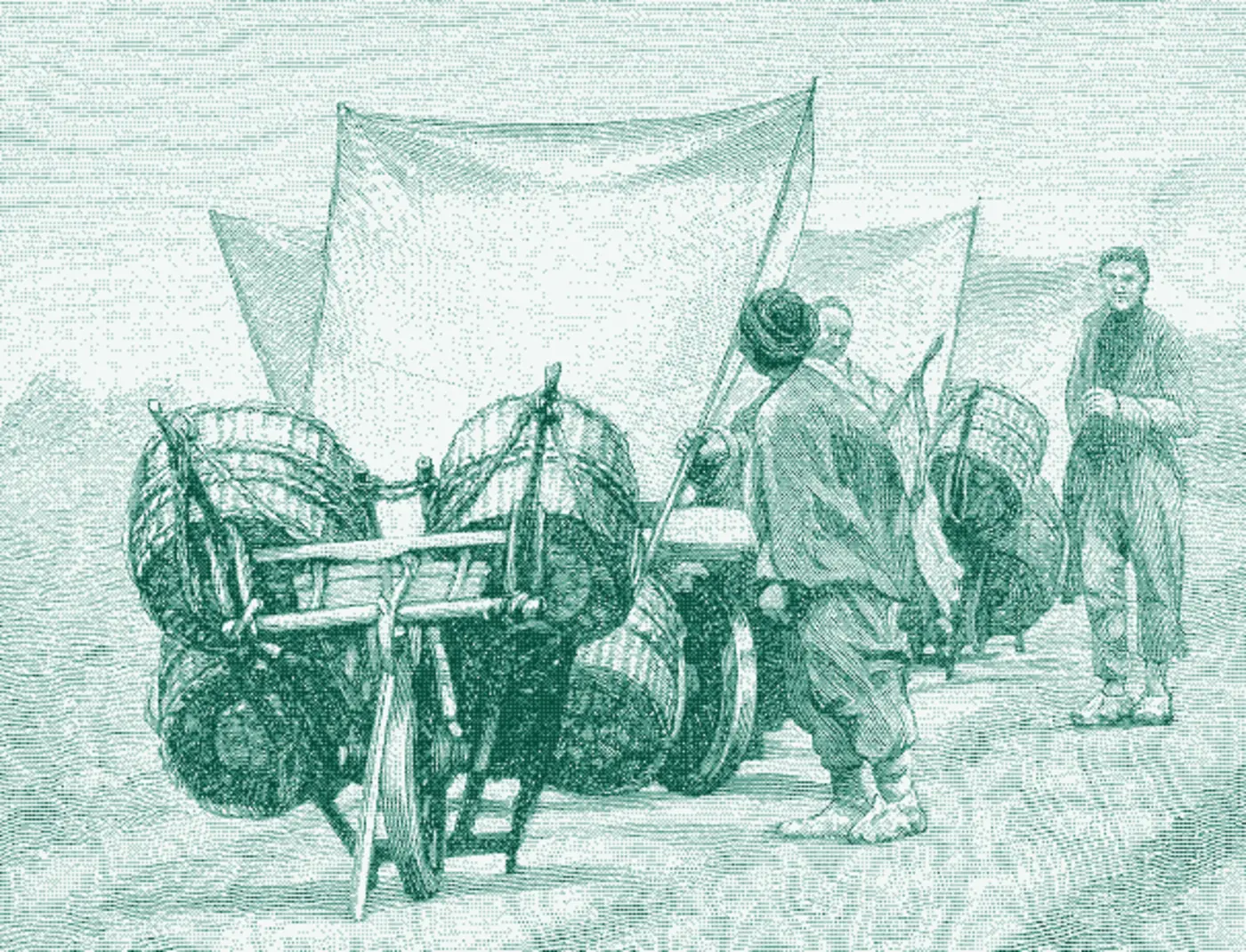 how to downsize a transport network the chinese wheelbarrow 2011