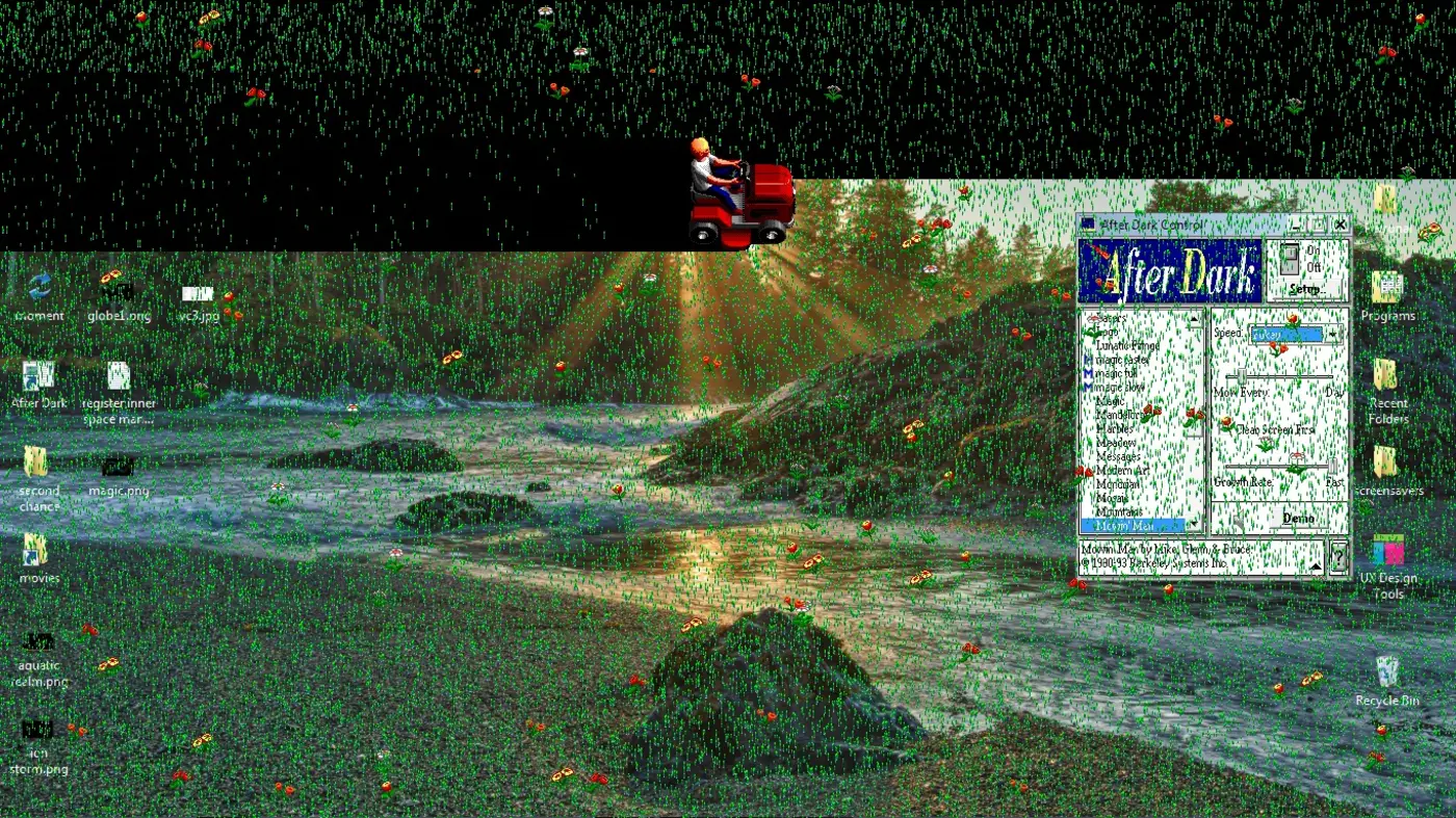 the everchanging art of the screensaver 2022